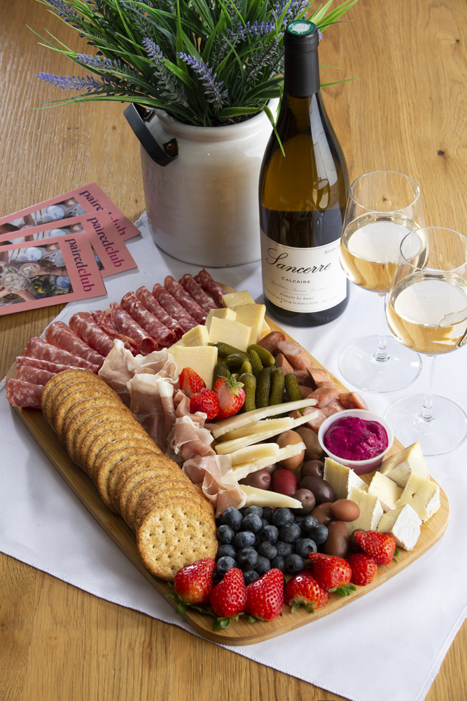 Old World Wine and Charcuterie Platter Gift