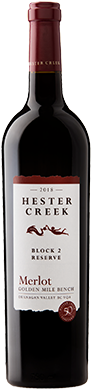 hester creek merlot block 2 reserve