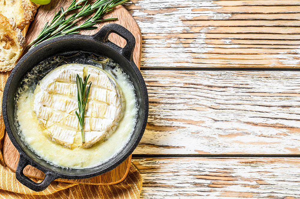 Rosemary and Thyme Baked Brie